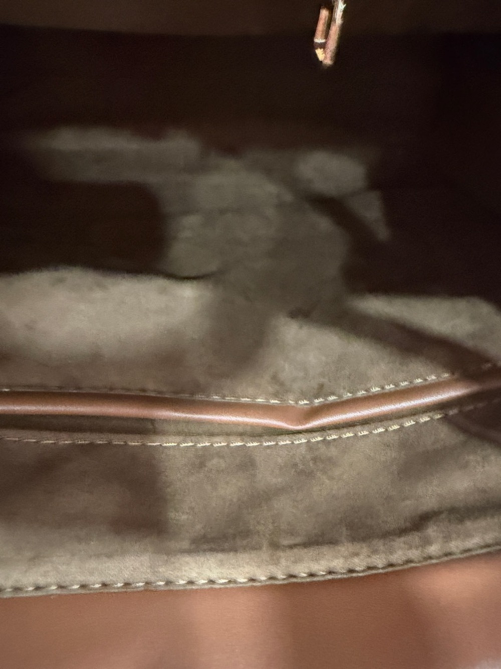 Lv Monogram Canvas Tote in Brown and Tan57 - Picture 9 of 14